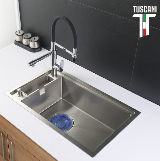 K800SS - Top & Under-Mount Use Kitchen Sink
