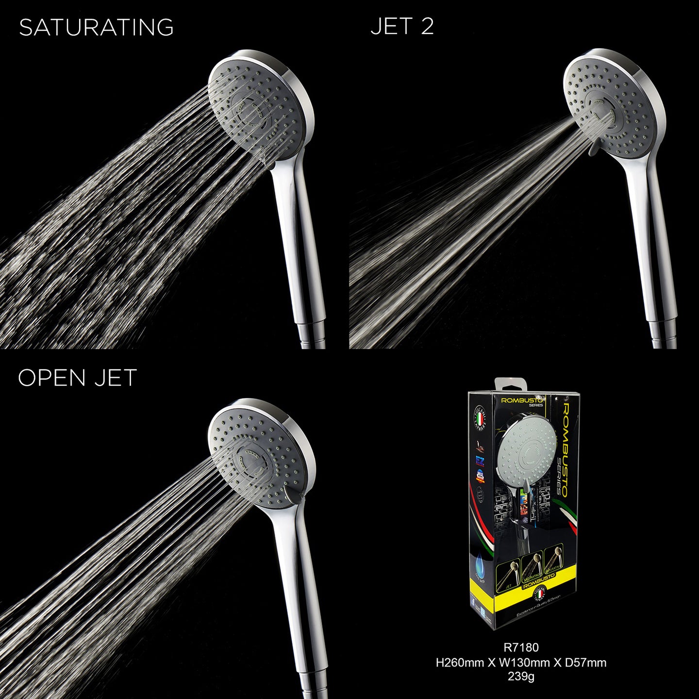 R11 - Rombusto Series Hand Shower