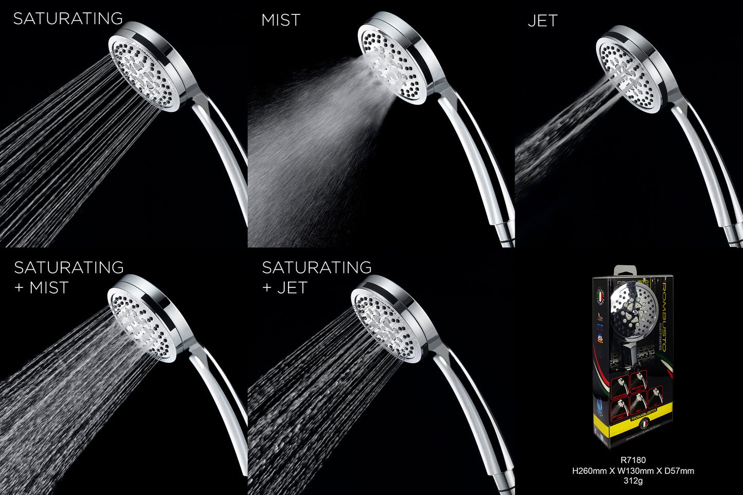 R7180- Rombusto Series Hand Shower