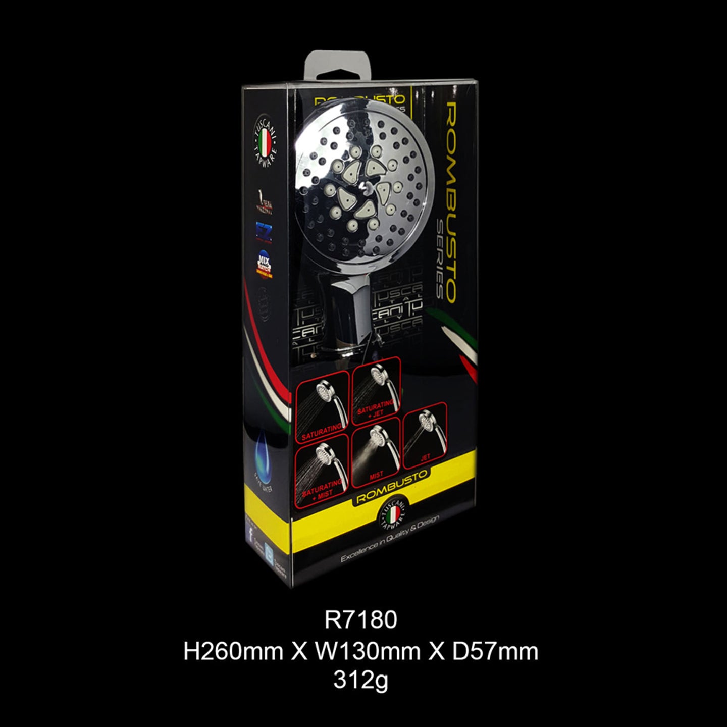 R7180- Rombusto Series Hand Shower