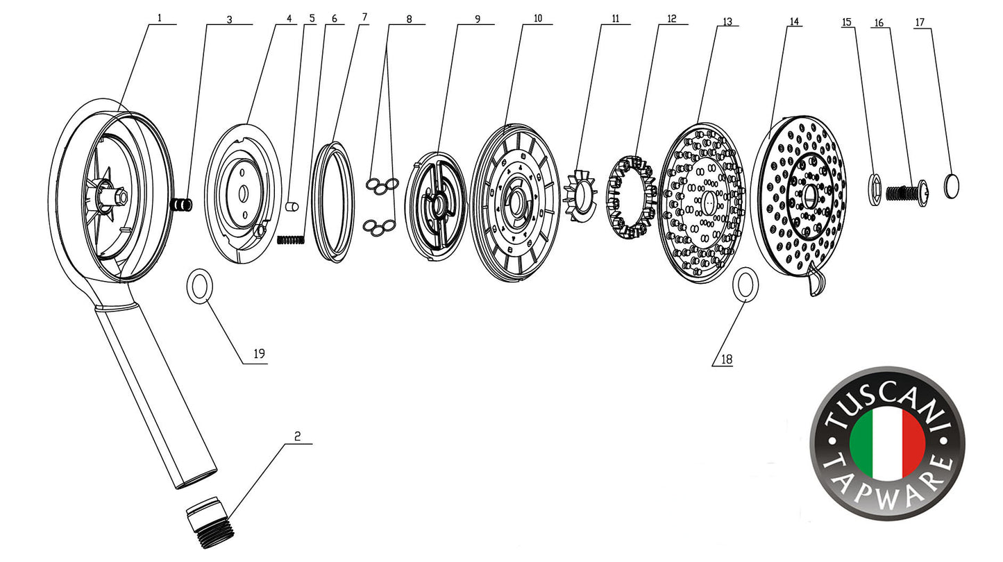 S9780 - Sutton Series Hand Shower