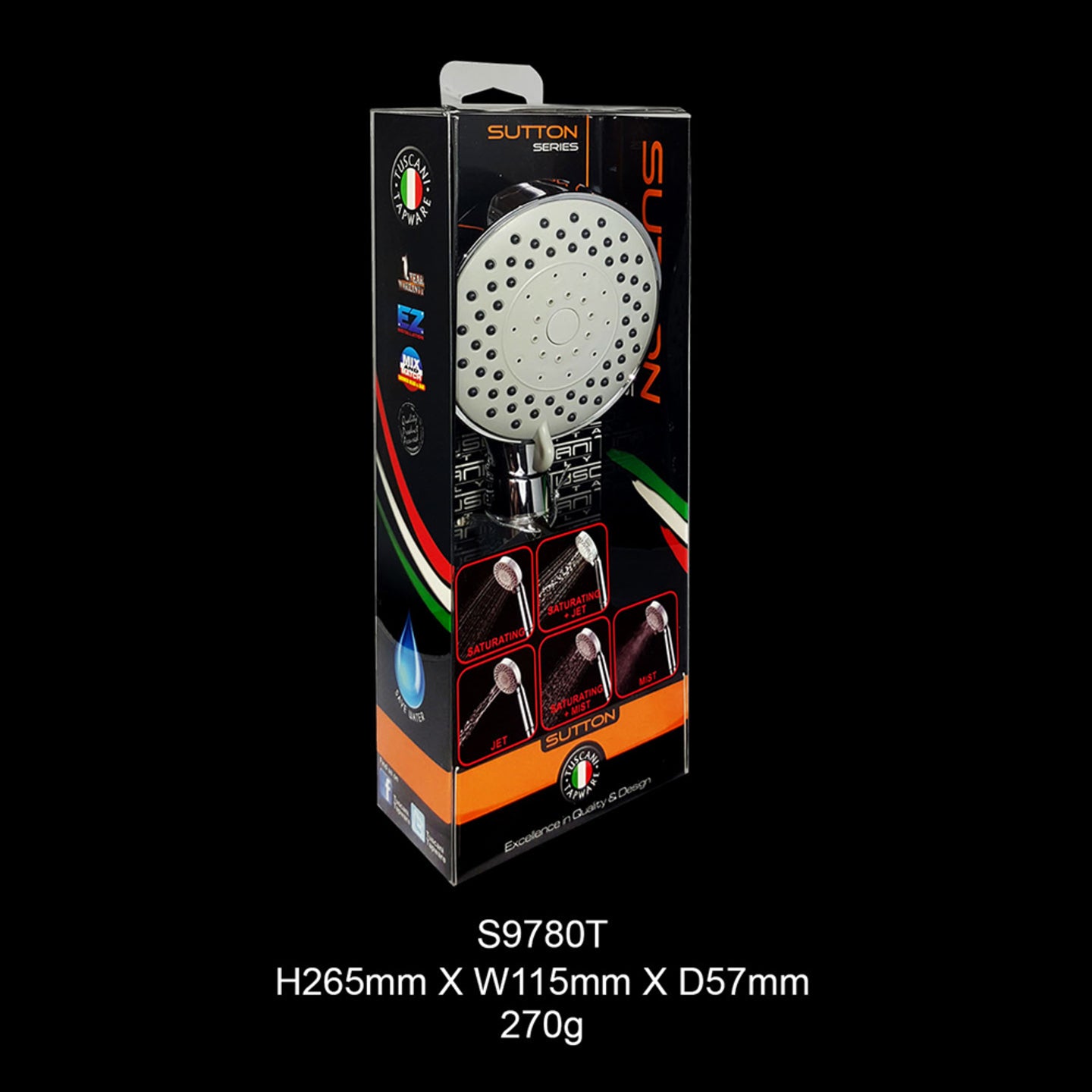 S9780 - Sutton Series Hand Shower