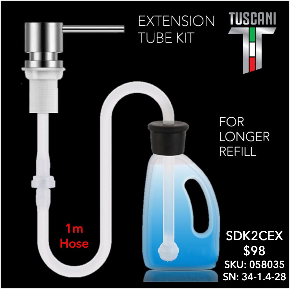 SDK2BEX | SDK2MEX - Soap Dispenser with Extension Kit