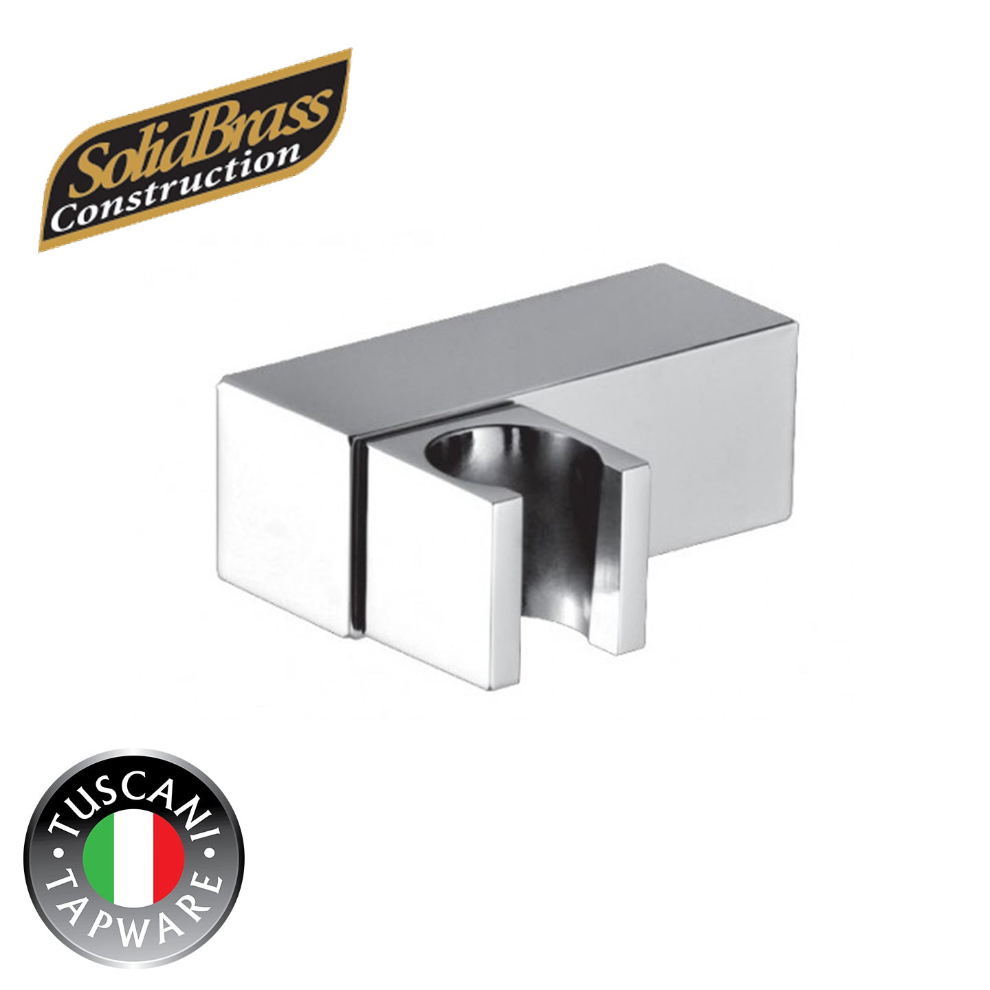 SHS1 - Solid Brass Square Shower Holder