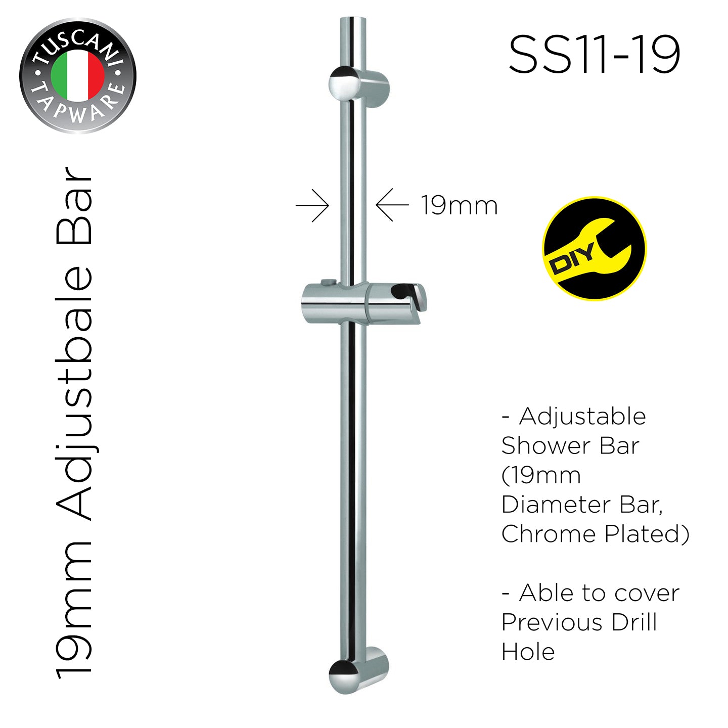SS11-19 - Shower Bar