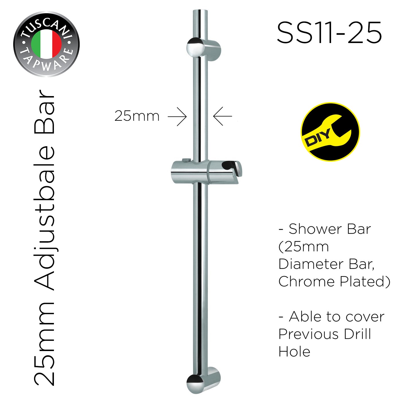 SS11-25 - Shower Bar