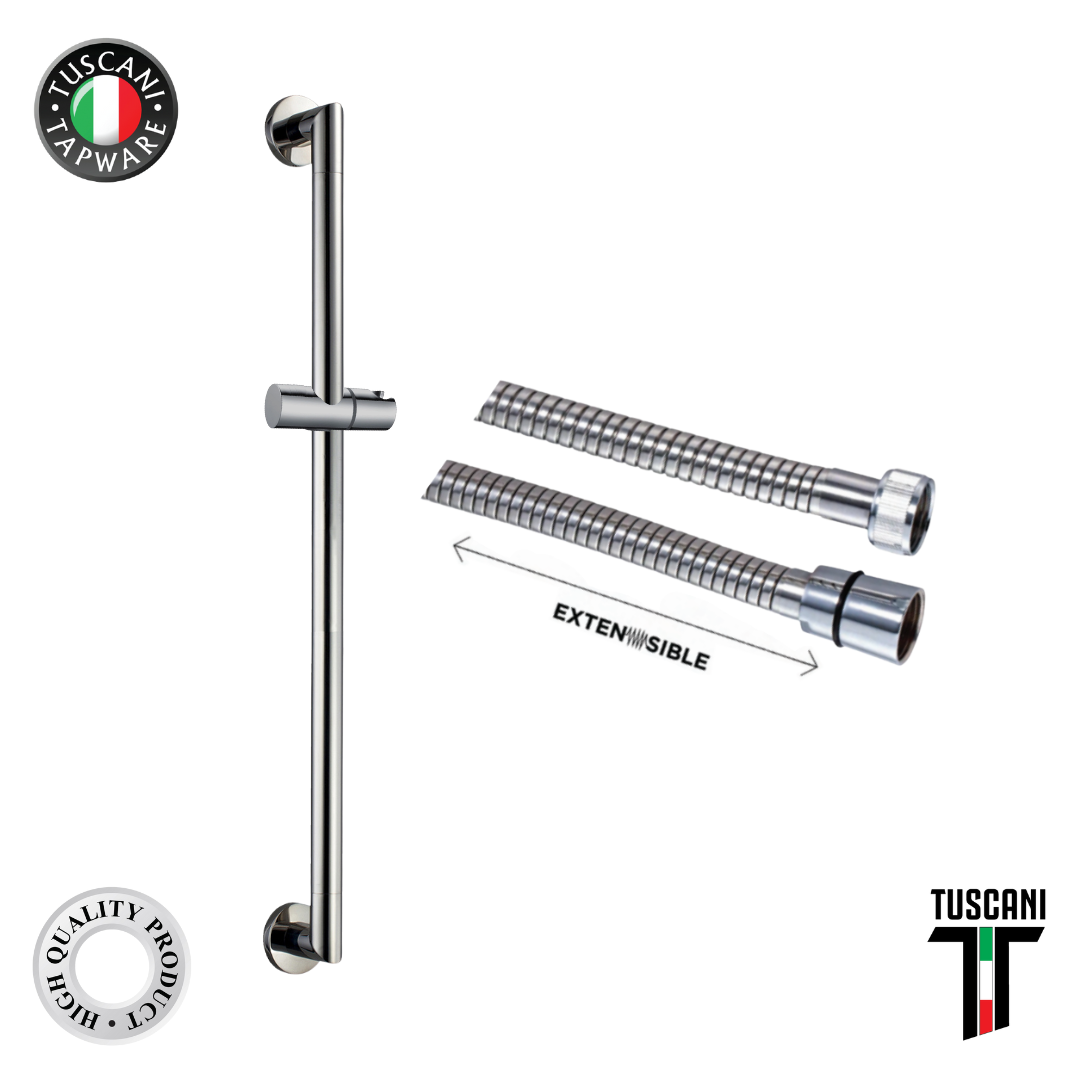 SS81-25 + 1.5m GAT - Shower Bar & Hose