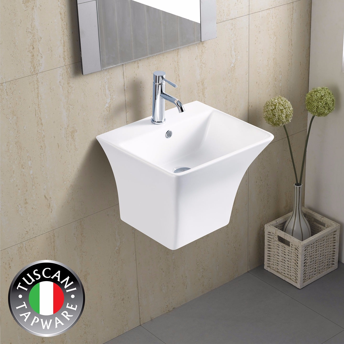 TBJ5400B - Wall Mounted Designer Basin