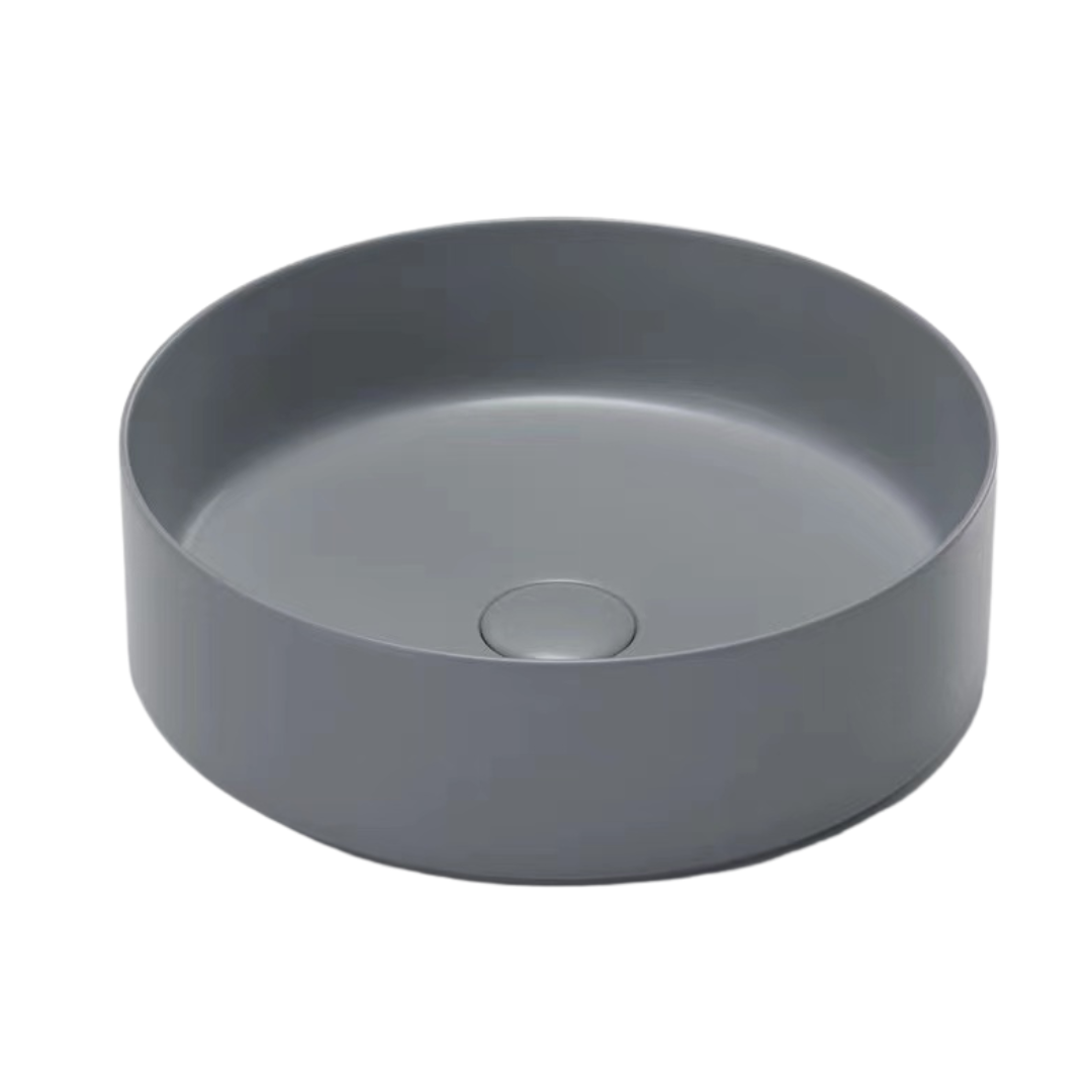 Round Coloured Basins | TBY1054 - Deck Mounted Designer Basin