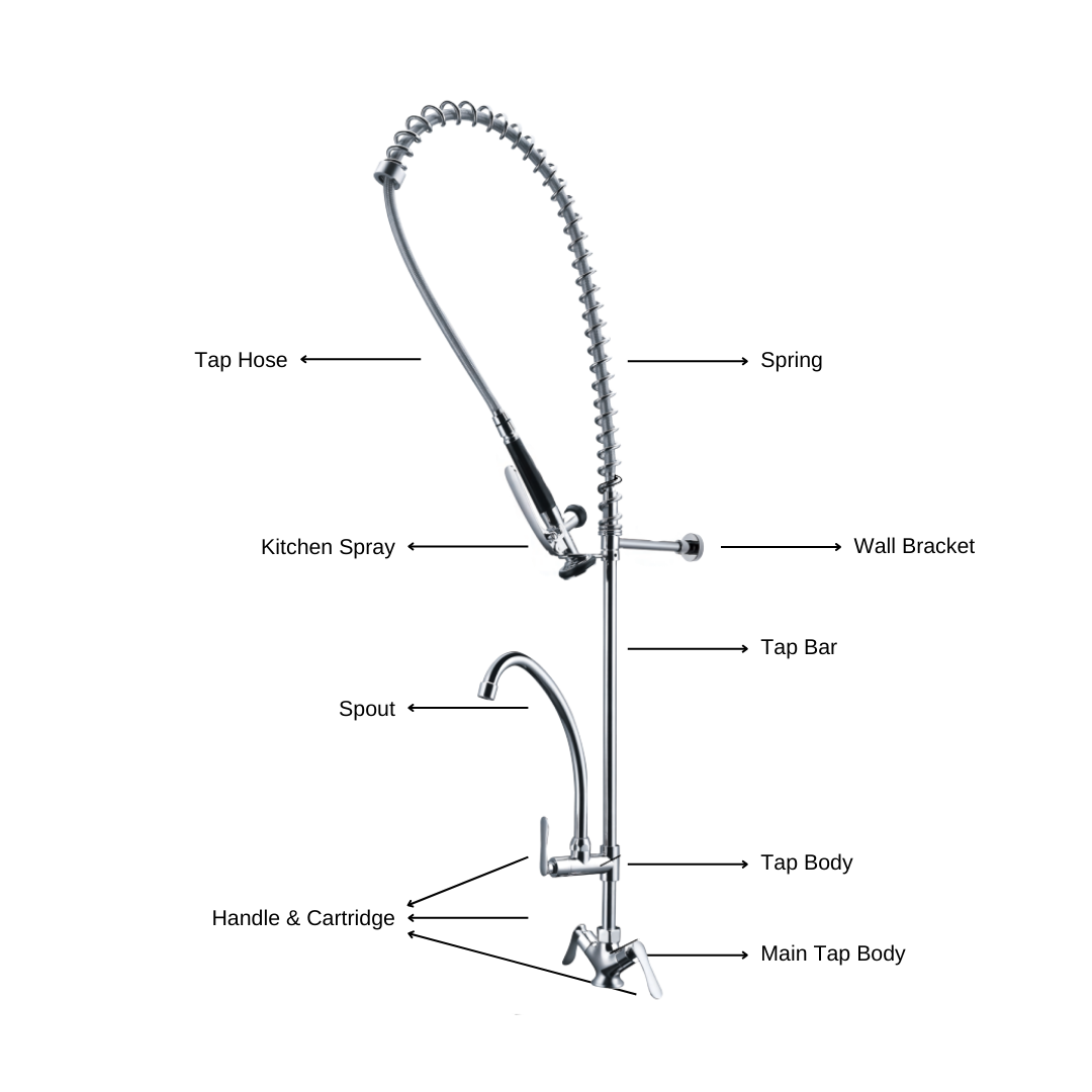 TK101IN - Industrial Kitchen Mixer