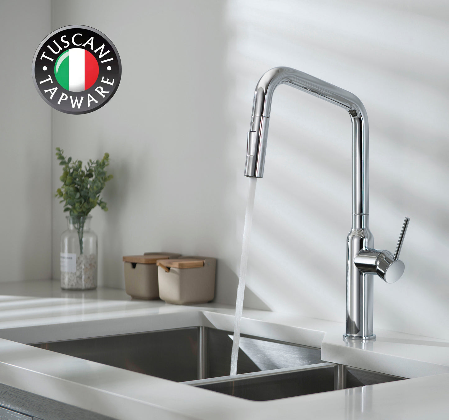 TK109PO - Kitania Series Pull Out Kitchen Mixer