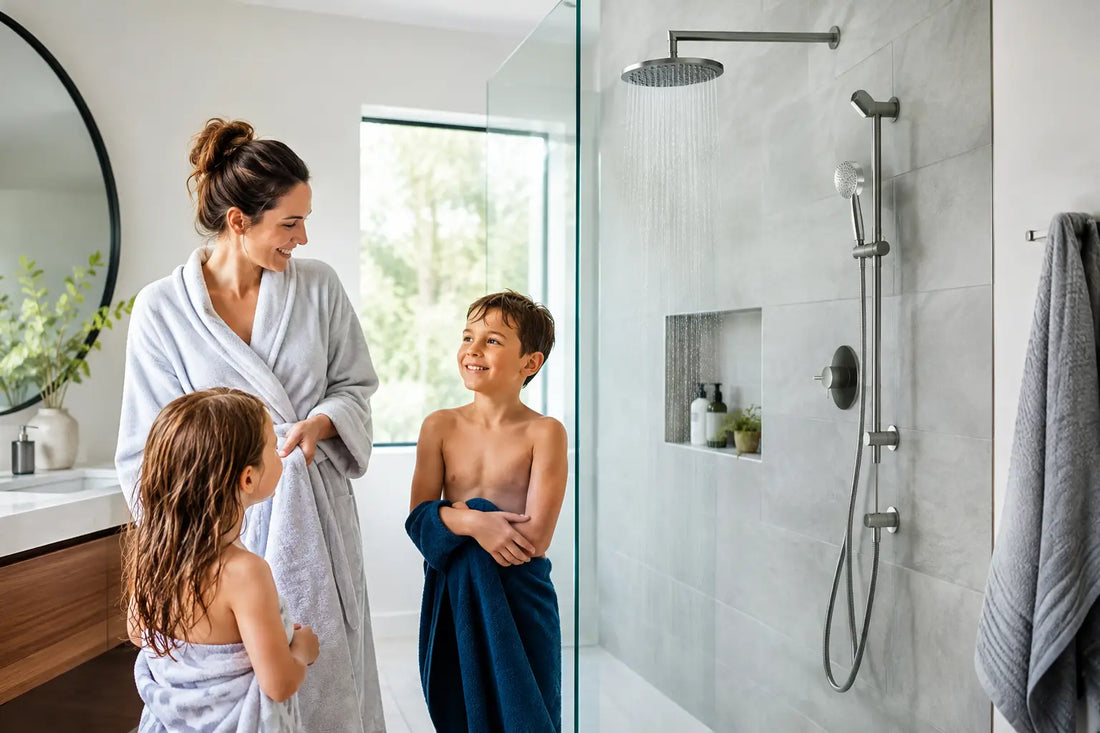 Shower Sets for Family Bathrooms That Work