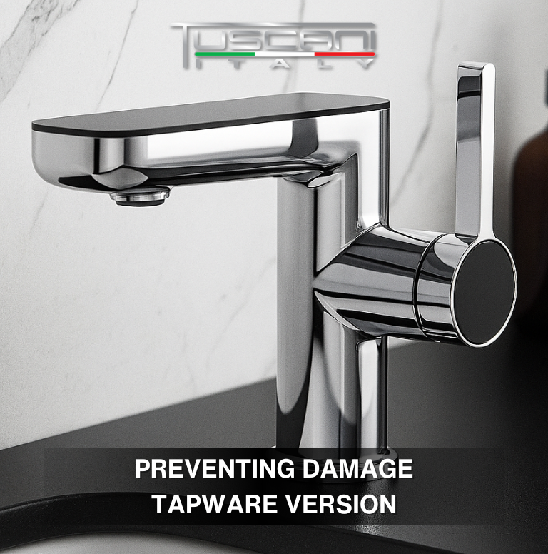PREVENTING DAMAGE – TAPWARE VERSION