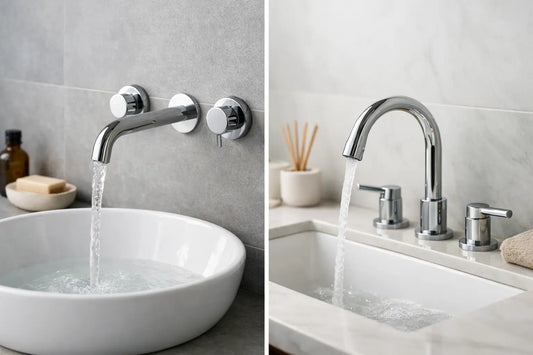 Wall Mounted vs Deck Mounted Tapware