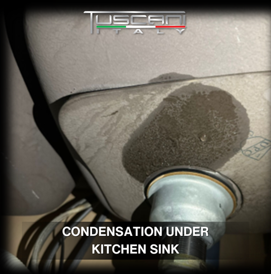 CONDENSATION UNDER KITCHEN SINK