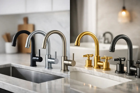 Tapware Finishes Guide for Kitchens and Baths