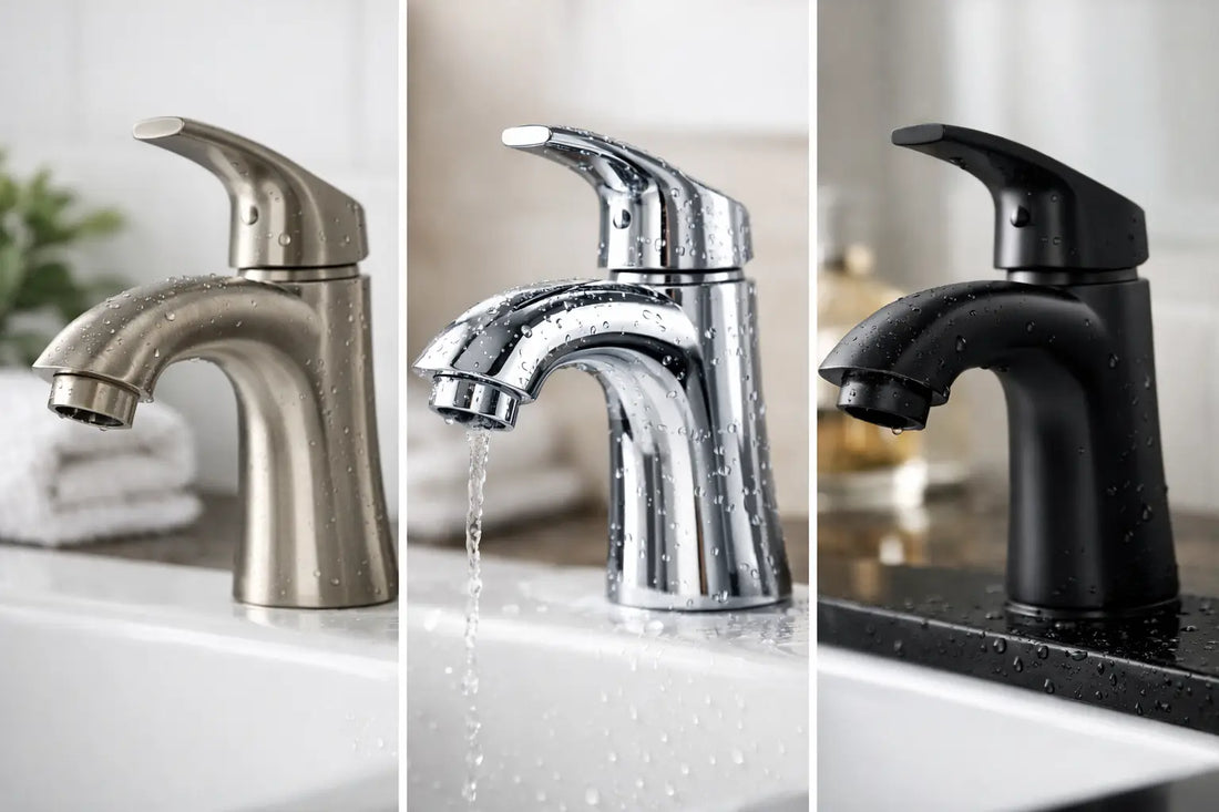 What Tap Finish Hides Water Spots Best?