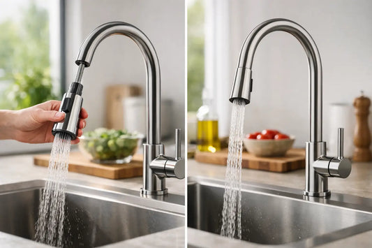 Pull Out vs Fixed Kitchen Mixer