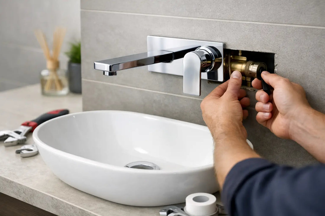 How to Install a Wall-Mounted Basin Mixer