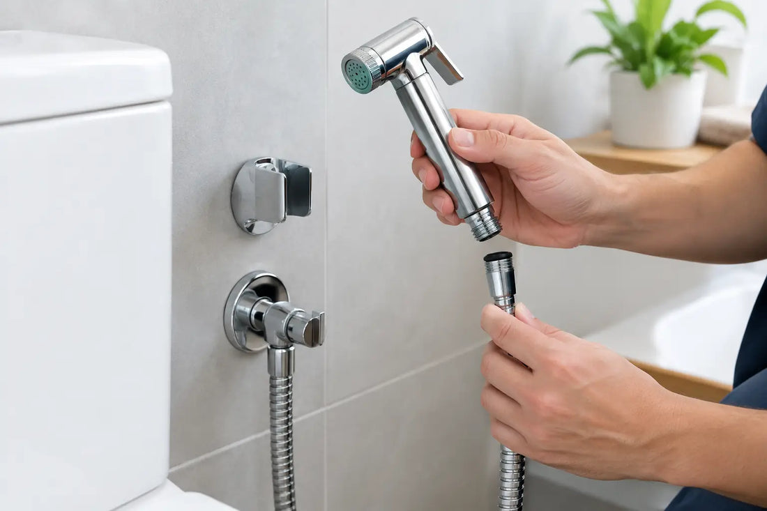 How to Replace a Handheld Bidet Spray at Home