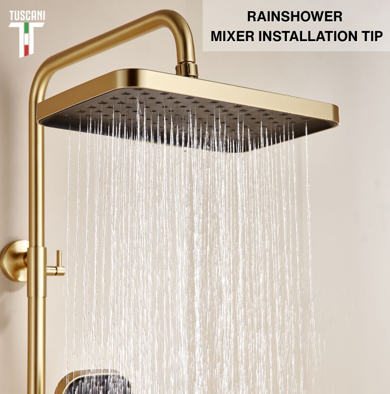 BATH & SHOWER MIXER / RAINSHOWER MIXER INSTALLATION TIP