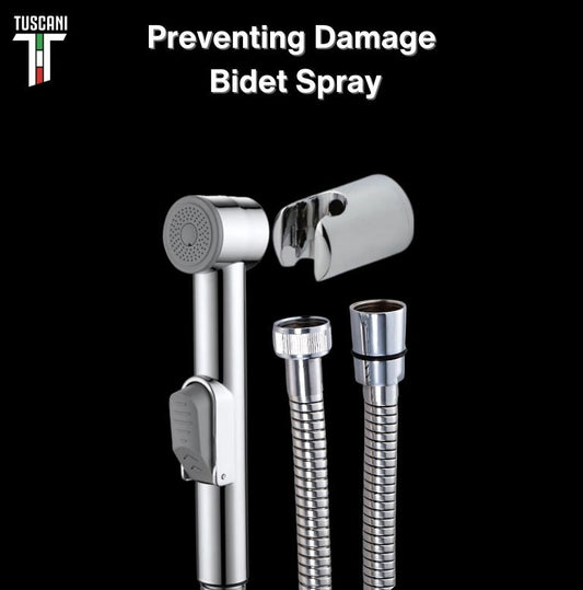 PREVENTING DAMAGE BIDET SPRAY