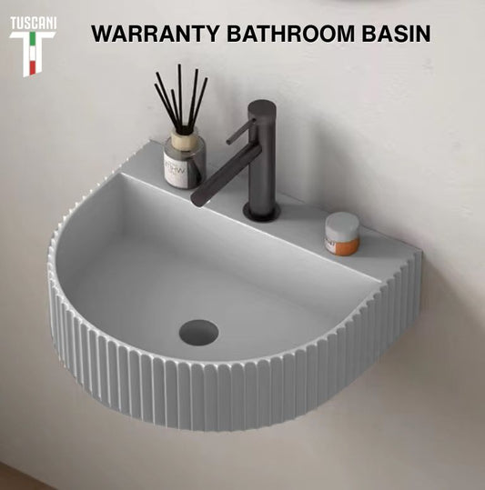 WARRANTY BATHROOM BASIN