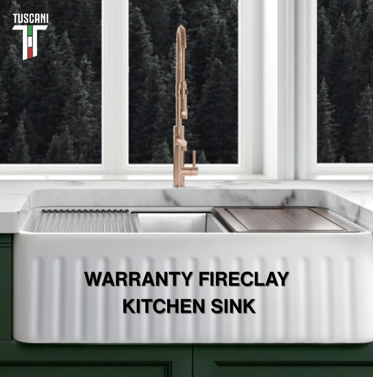 WARRANTY FIRECLAY KITCHEN SINK