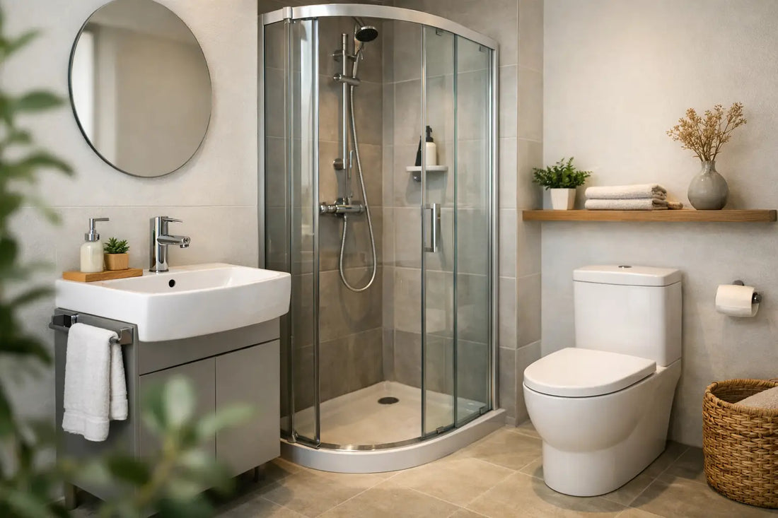 How to Style Compact Bathroom Fixtures Well