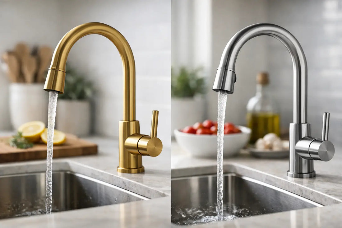 Brass vs Stainless Kitchen Tap for Your Home