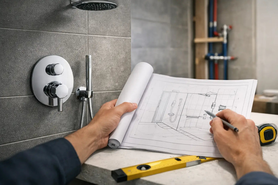 How to Plan Shower Mixer Placement Right