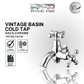 TAT3 - Vintage Series Two Way Cold Tap