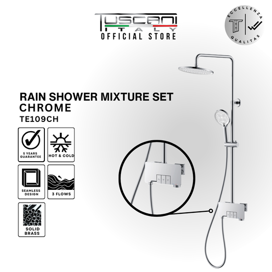 TE109 - Piano Rain Shower Set