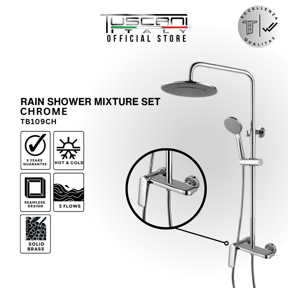 TB109 - Rain Shower Set