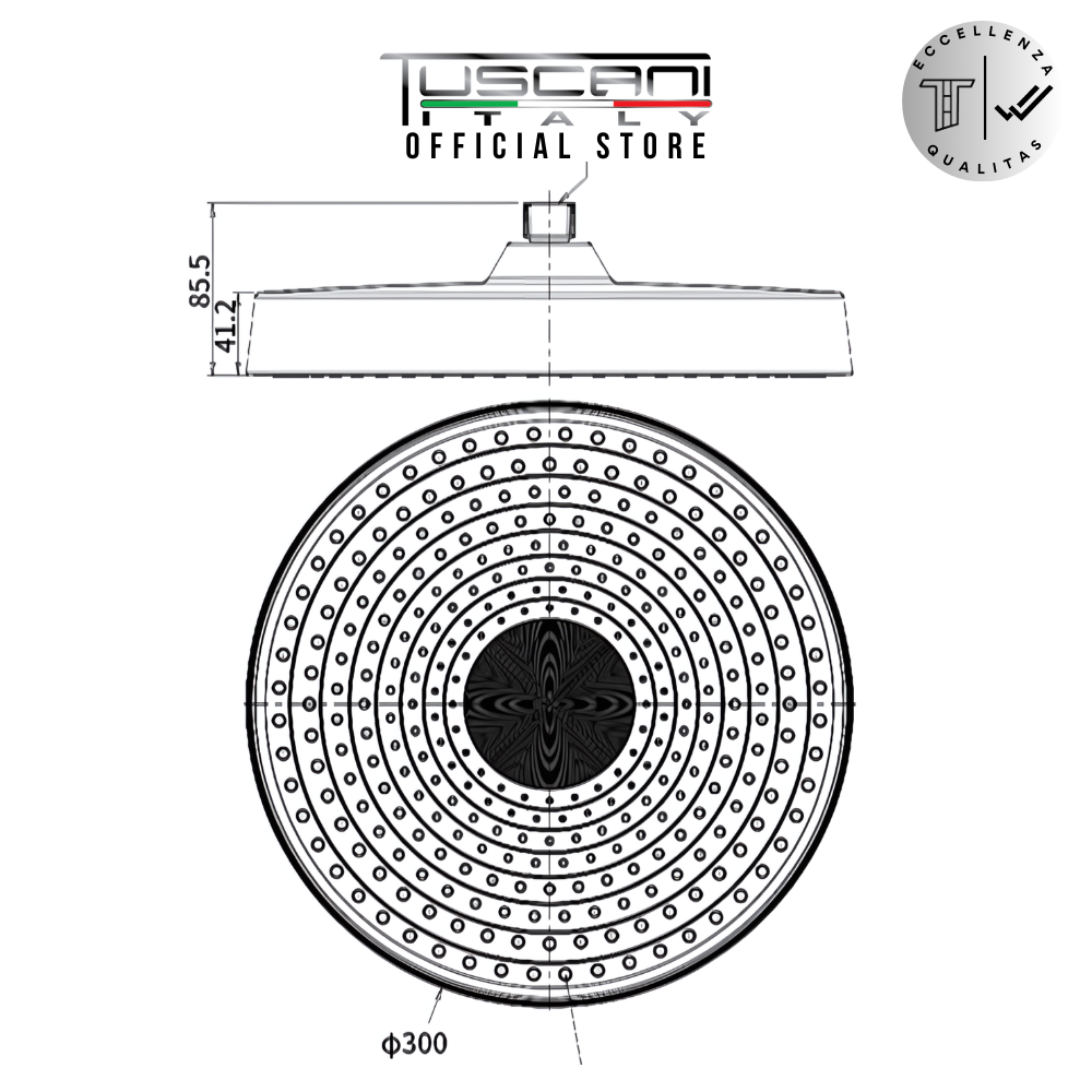 SR33 - Stadium Series Shower Rose