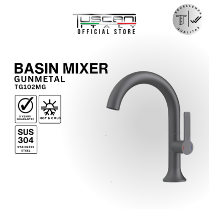 TE102GM/MG - Eviana Series Basin Faucet
