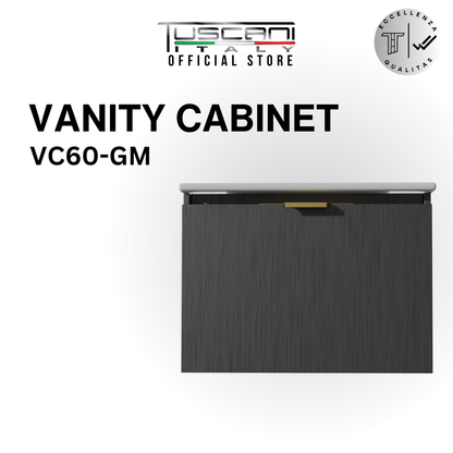 VC60 - 600mm Vanity Cabinet Only