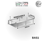 BAS1 | BAS2 - Removable Straight Shelf - Bathroom Accessories