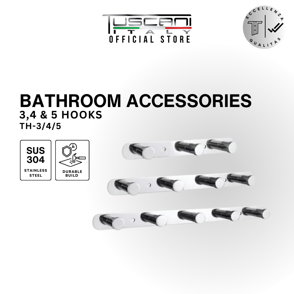 TH3 / TH4 / TH5 Hook - Bathroom Accessories