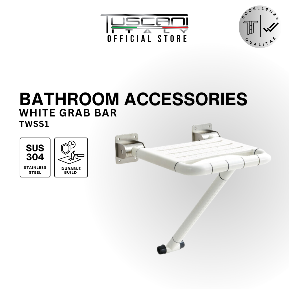 TWSS1 - White Shower Seat