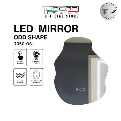 RT+OS+OV+RO - Bathroom Mirror with LED