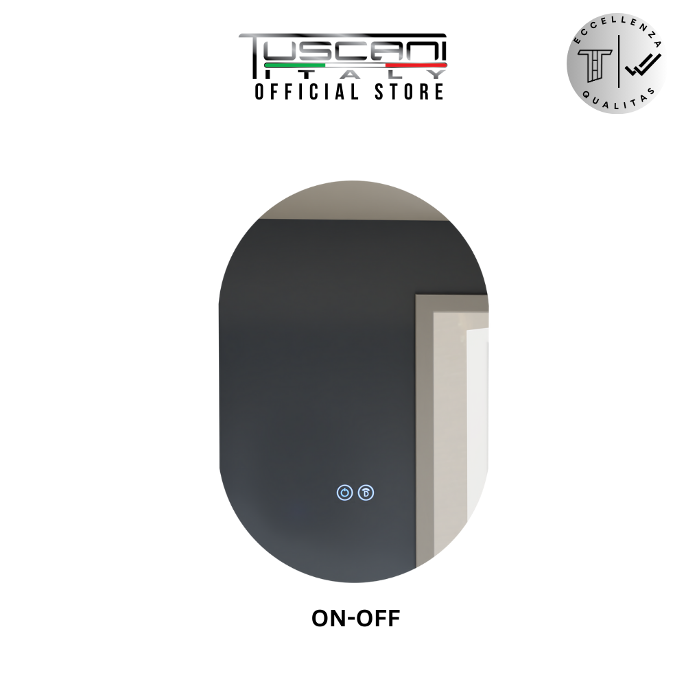 RT+OS+OV+RO - Bathroom Mirror with LED