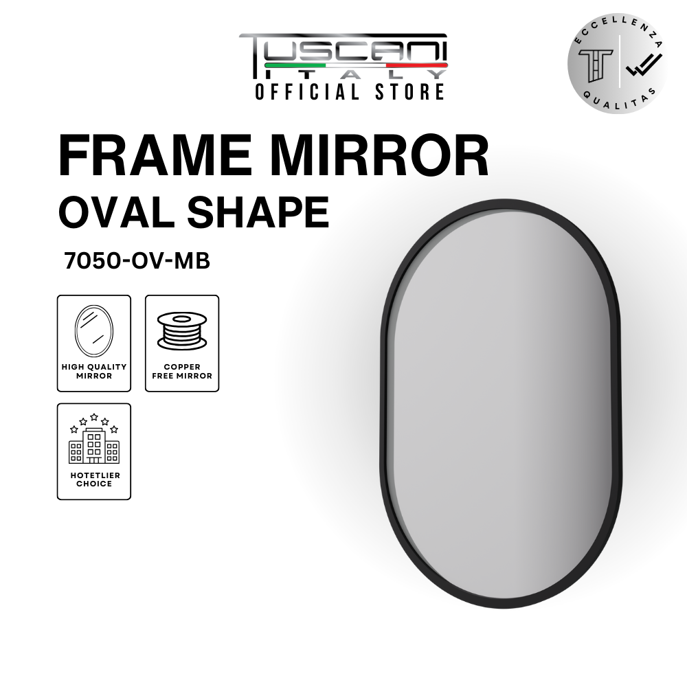 7050-OV - Oval Mirror