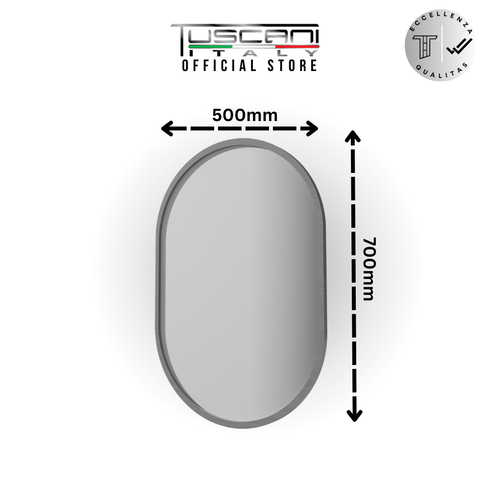 7050-OV - Oval Mirror