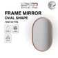 7050-OV - Oval Mirror