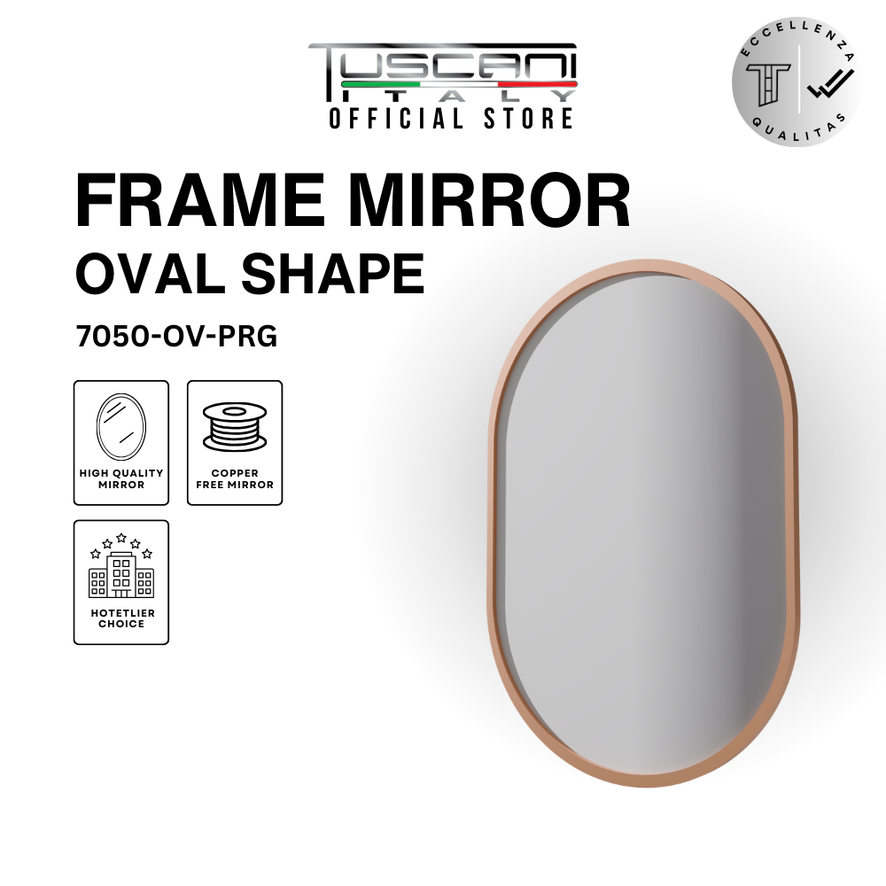 7050-OV - Oval Mirror