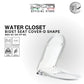 BBS-SC-DS-PP-BS - Bidet Seat Cover - D Shape