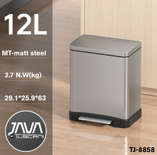 Tuscani JAVA TJ-8858 Pedal Bin