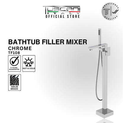 TF108 - Free Standing Bathtub Mixer Filler