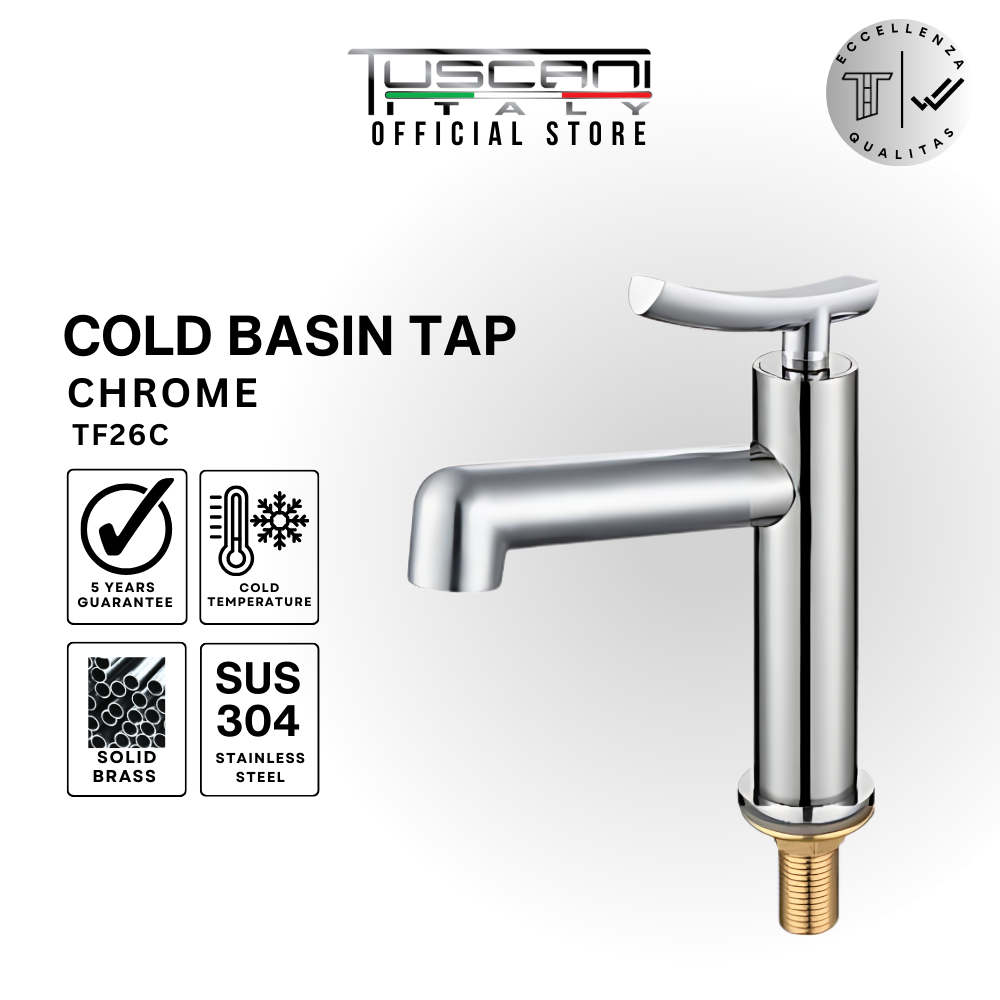 TF26C - Fabiana Series Basin Cold Tap